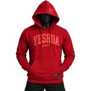 Hoodie rojo YESHUA