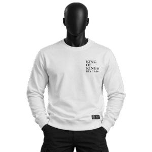 Hoodie blanco KING OF KINGS