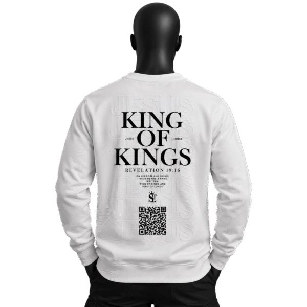 Hoodie blanco KING OF KINGS