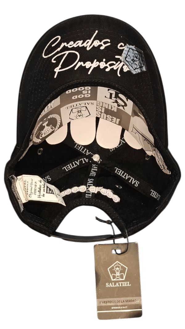 Gorra Negra – PROPÓSITO Bordado