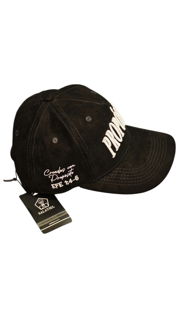 Gorra Negra – PROPÓSITO Bordado