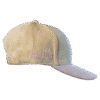 Gorra Crema con Visera Lila