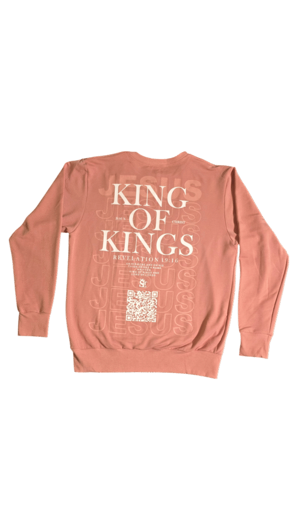 Sudadera KING OF KING'S rosa