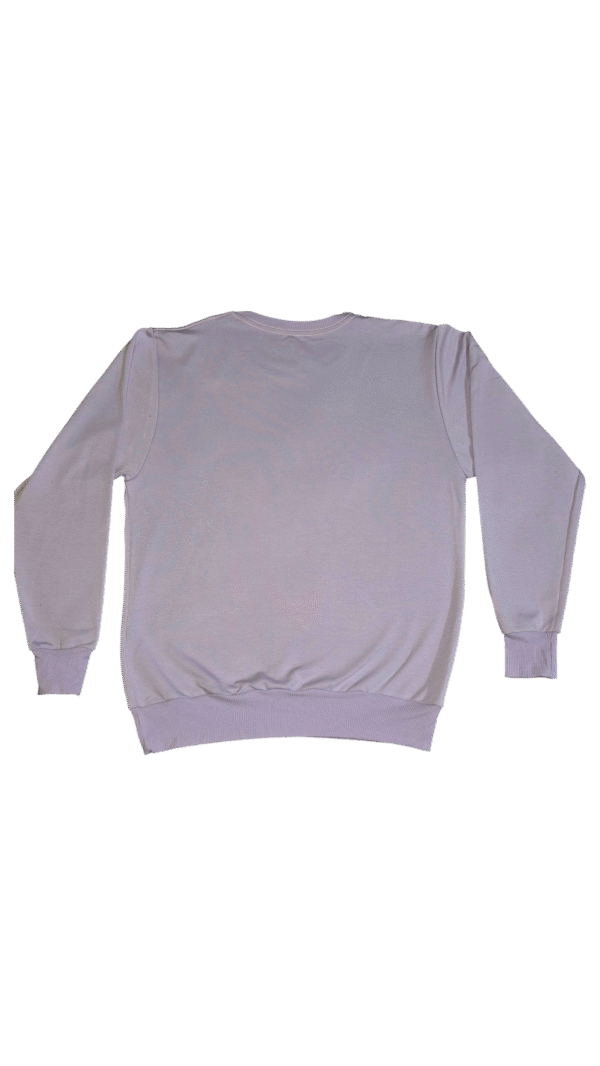 Sudadera THANK´S GOD morada