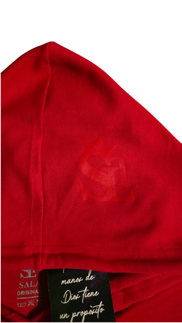 Hoodie rojo YESHUA