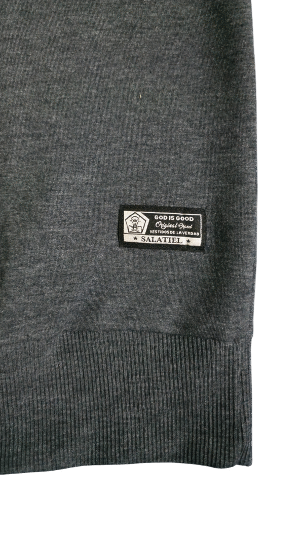 SUDADERA SIN TEMOR AL FUTURO gris