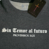 SUDADERA SIN TEMOR AL FUTURO gris