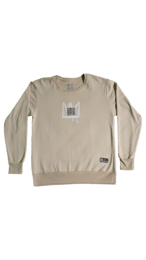 Sudadera beige JESUS IS KING