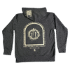 Hoodie negro CLAVOS