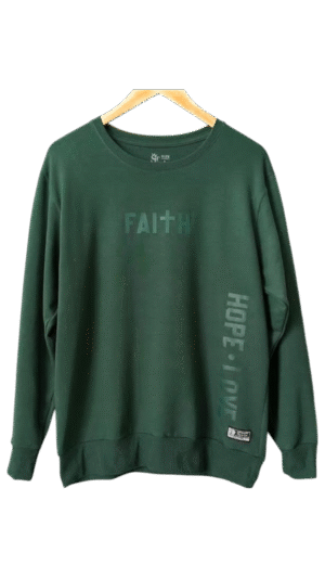 Sudadera FAITH verde