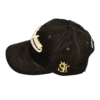 Gorra Negra YESHUA – Bordado Blanco con Amarillo