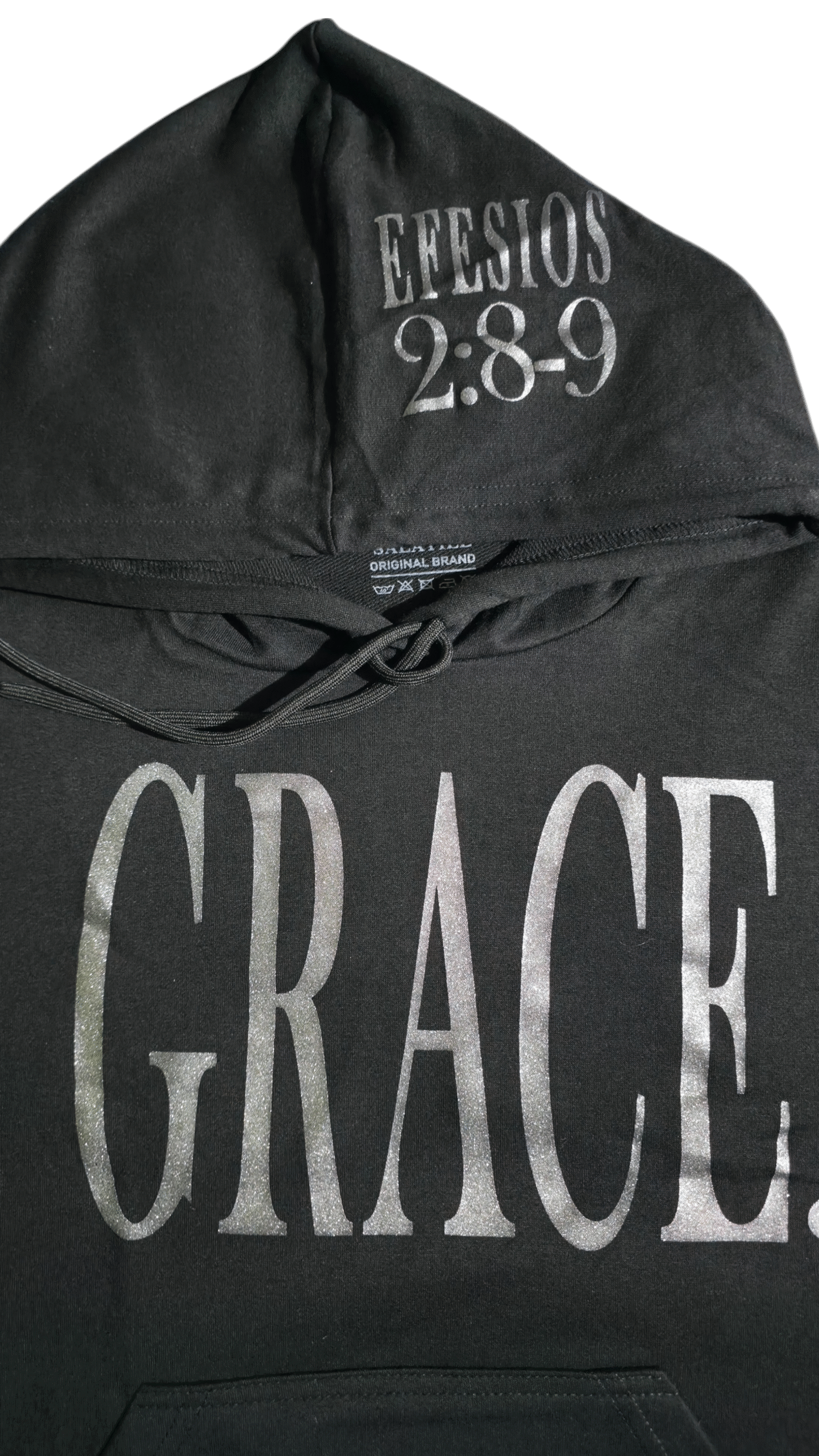 Hoodie negro GRACE