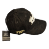 Gorra Negra YESHUA – Bordado Blanco con Amarillo