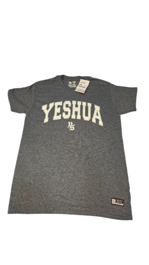 Camisa gris YESHUA blanco