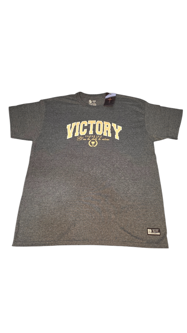 Camisa VICTORY gris/amarillo