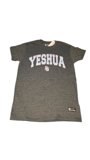 Camisa YESHUA celeste/rosa
