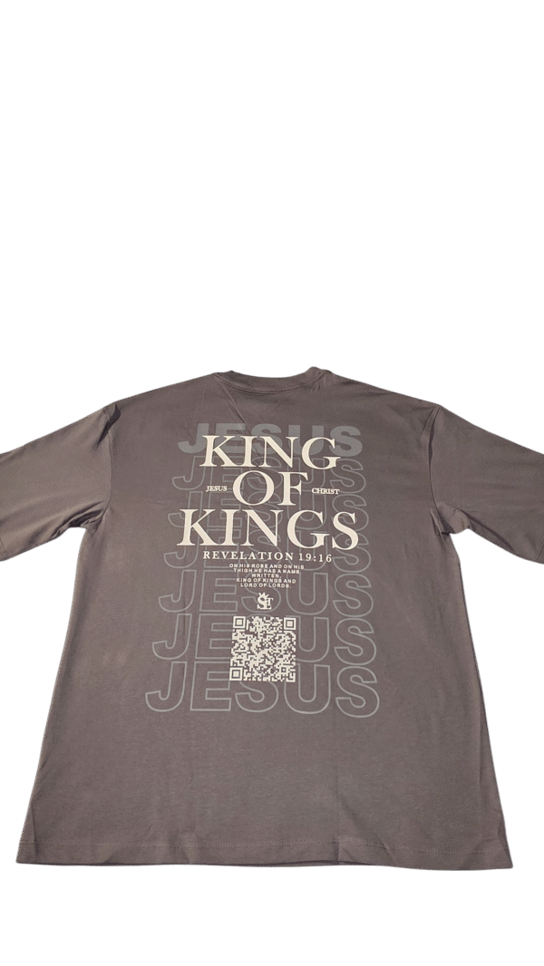 Camisa KING OF KINGS gris