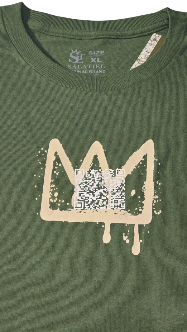 Camisa VERDE JESUS IS KING