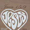 Camisa Jesus CORAZON cafe mujer