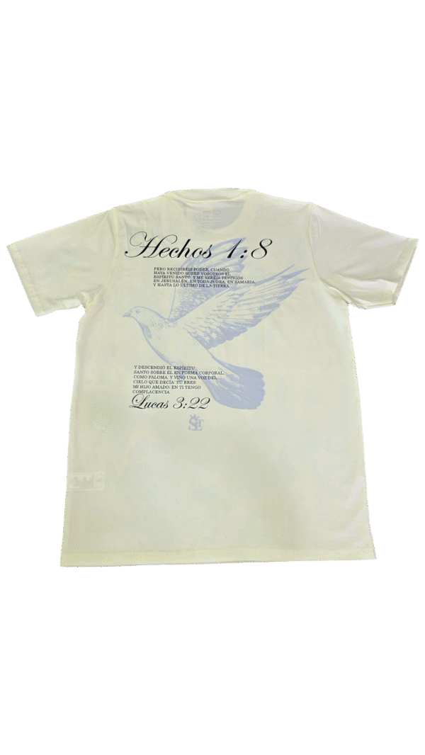 Camisa blanca HECHOS 1:8