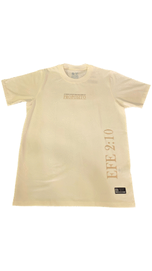 Camisa beige YO TENIA UN PLAN
