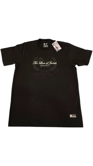 Camisa negra LEÓN DE JUDA