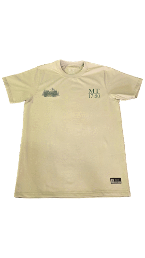 Camisa pistacho LA FE MUEVE montañas