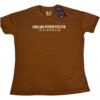 Camiseta café CORDÓN DE TRES