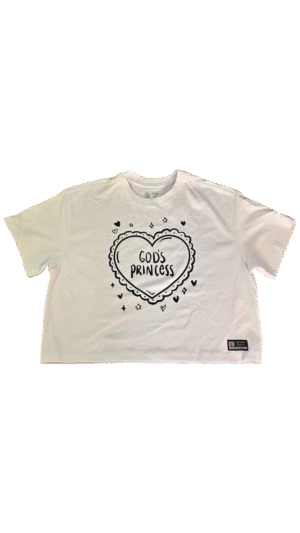 Camisa blanca oversize GOD'S PRINCESS