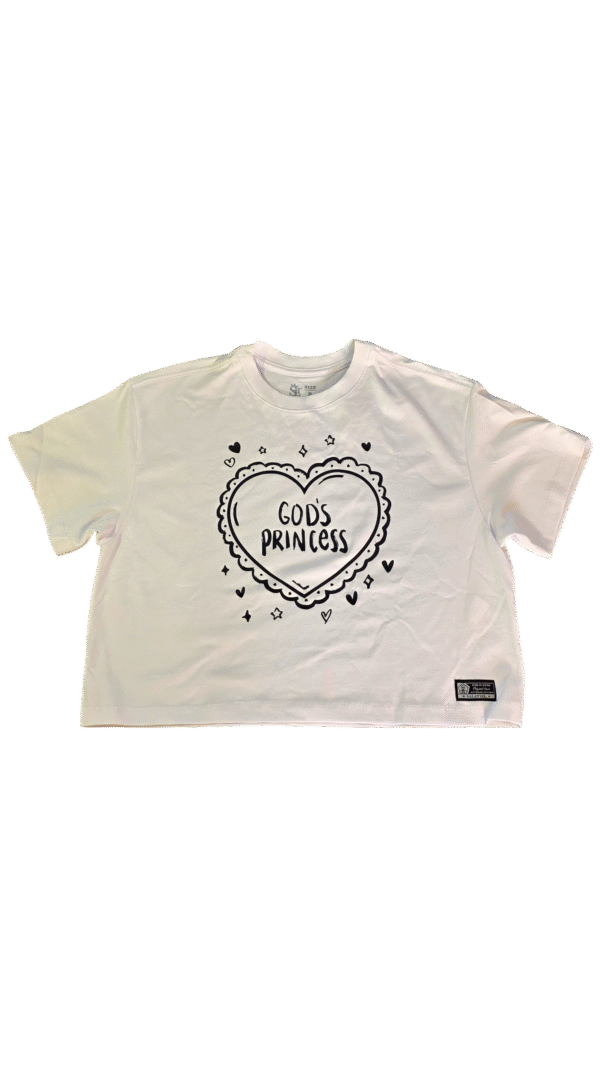 Camisa blanca oversize GOD'S PRINCESS