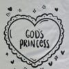 Camisa blanca oversize GOD'S PRINCESS
