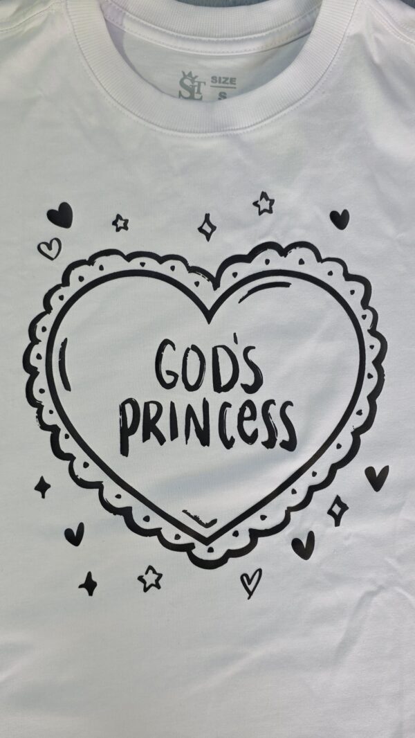 Camisa blanca oversize GOD'S PRINCESS