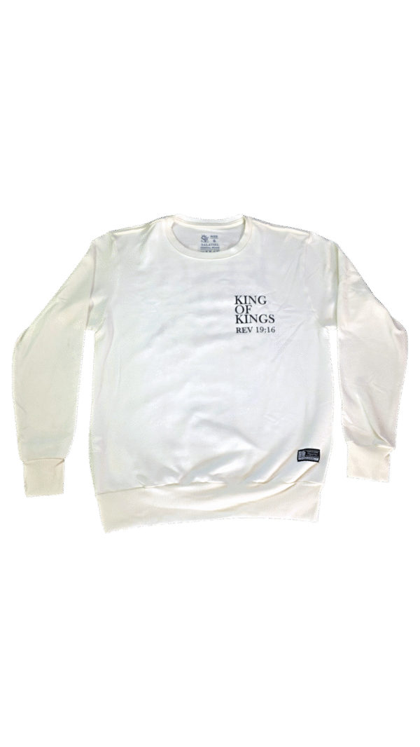 Hoodie blanco KING OF KINGS