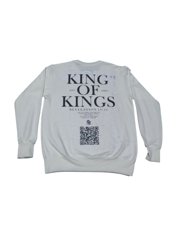 Hoodie blanco KING OF KINGS