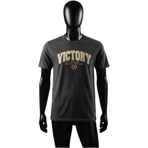 Camisa VICTORY gris/amarillo