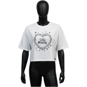 Camisa blanca oversize GOD'S PRINCESS