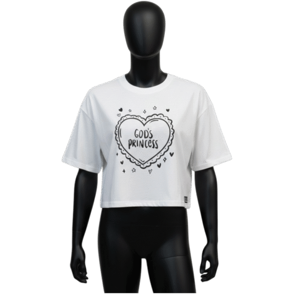 Camisa blanca oversize GOD'S PRINCESS