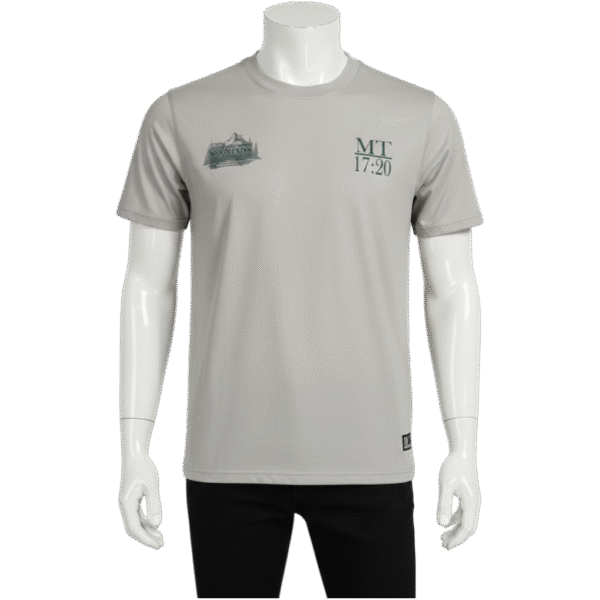 Camisa pistacho LA FE MUEVE montañas