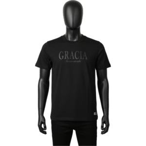 Camisa negra GRACIA INMERECIDA