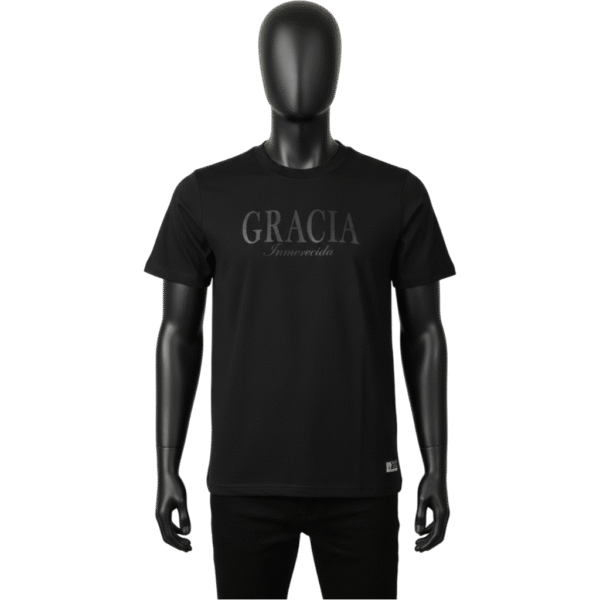 Camisa negra GRACIA INMERECIDA