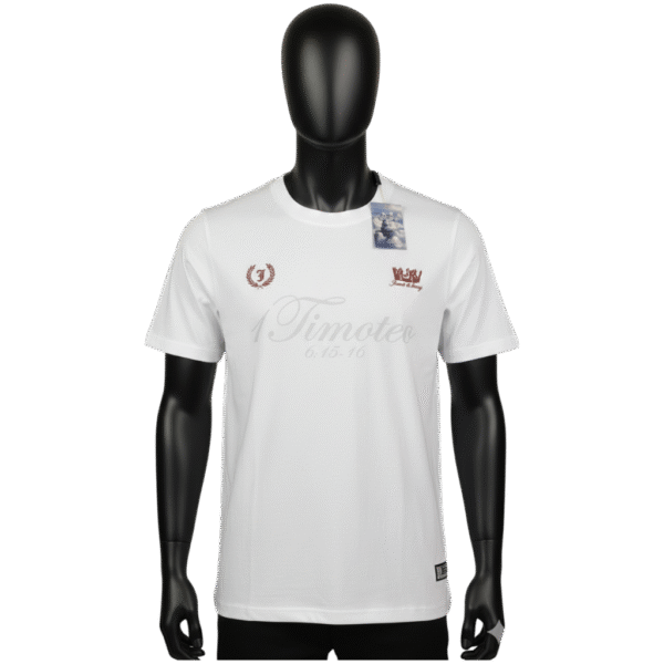 Camisa JESUS IS KING OF blanca