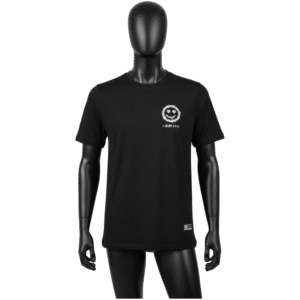 Camisa CARA FELIZ negra