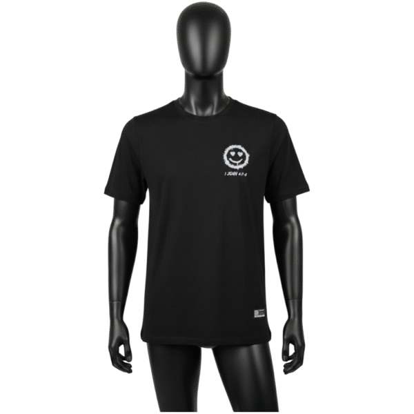 Camisa CARA FELIZ negra