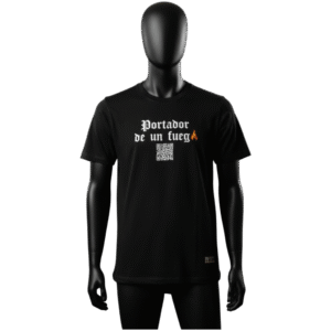 Camisa negra PORTADOR DE FUEGO