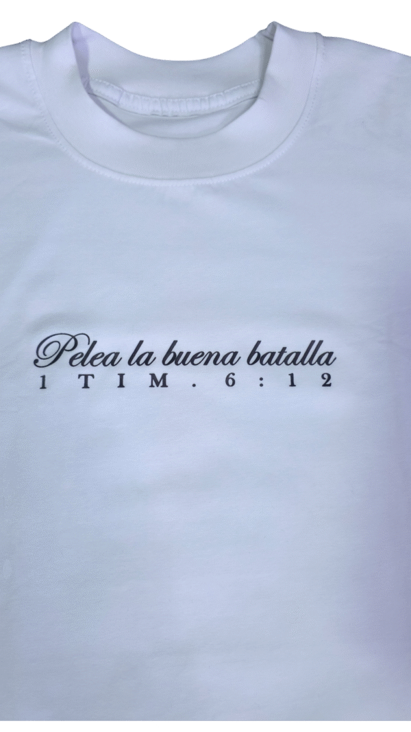 Guantes, pelea la buena batalla blanca