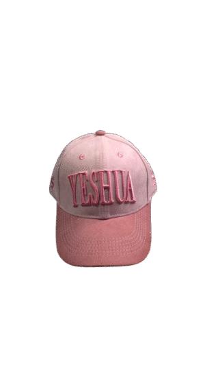 Yeshua letra grande rosa