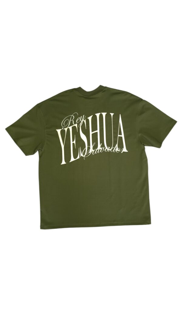Yeshua letra MAYUSCULA verde