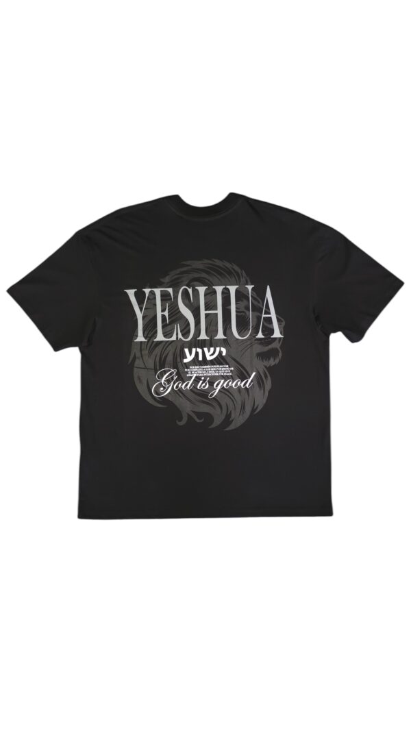Yeshua letra MAYUSCULA leon negra