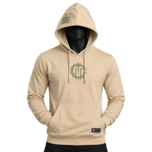 Sudadera Clavos Beage
