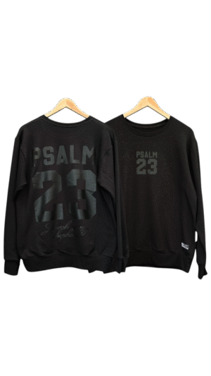 Sudadera Salmo 23 Negra